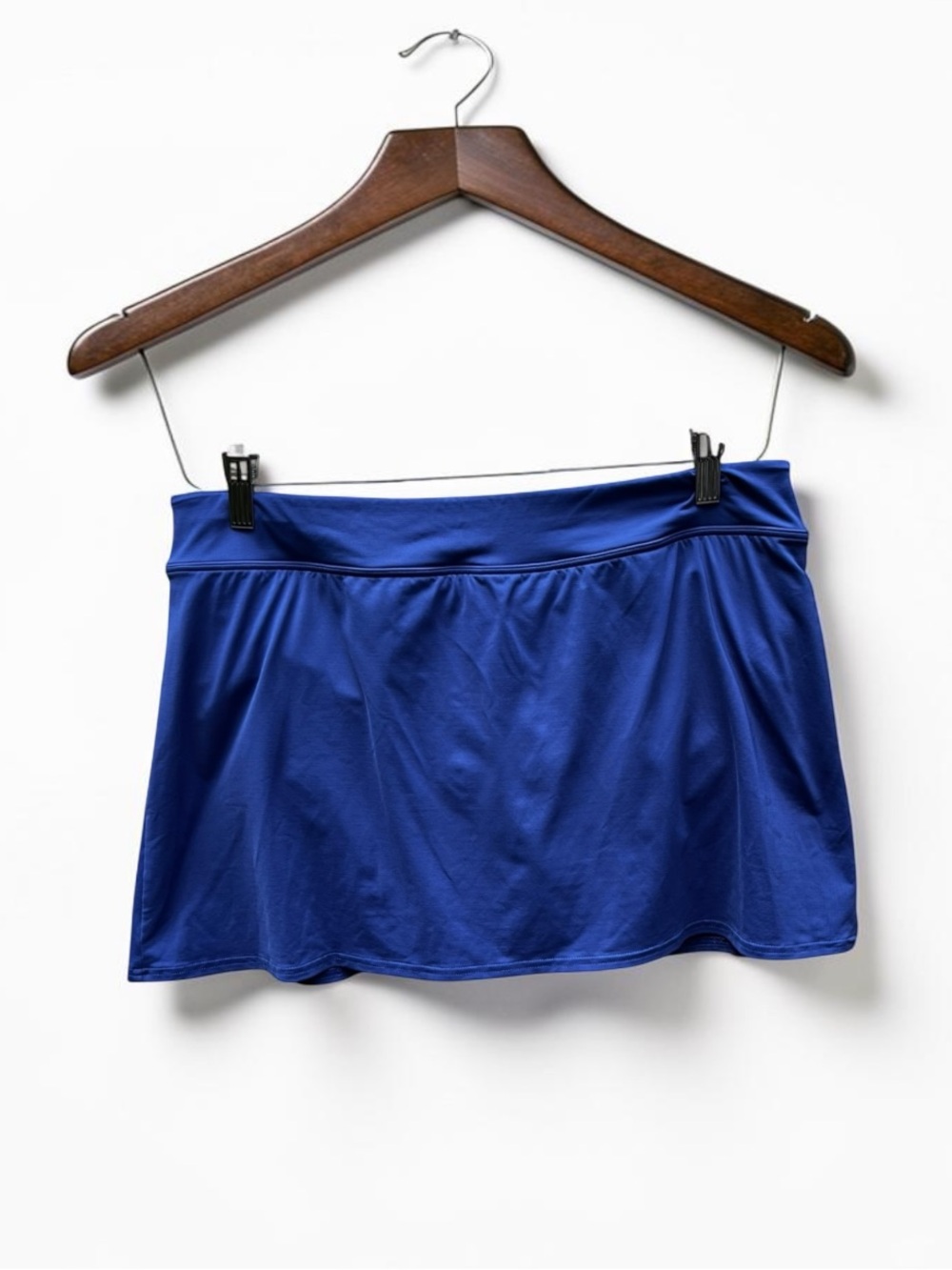 🌻Lands'  Swim Skirt Blue Tummy Control Chlorine Resistant Size 14